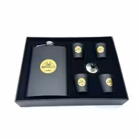 ست قمقمه جیبی چهار شات استیل کد a530358