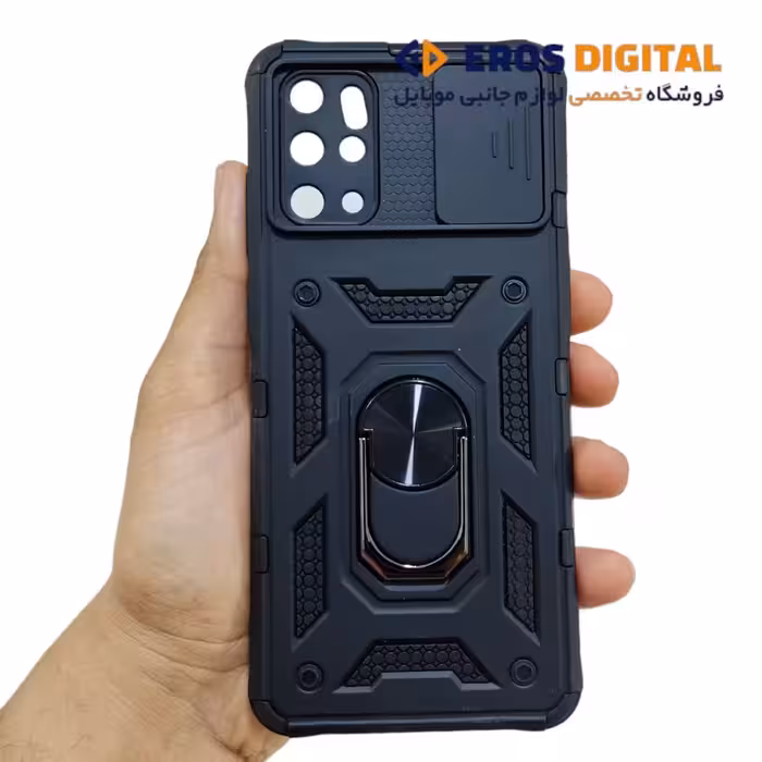 قاب ضد ضربه گوشی S20 Plus 5G محافظ لنز دار کشویی تاندربولت