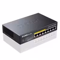 سوئیچ 8 پورت گیگابیت 4 پورت PoE دی لینک DGS-1008P