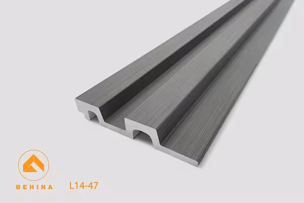 ترمووال بهینا |2شیار| عرض 12 سانت | شاخه 3 متری | رنگ طوسی L14-47