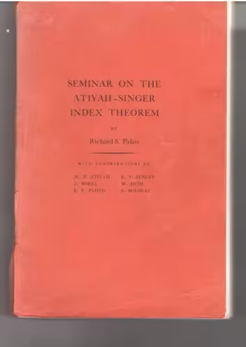 خرید و دانلود نسخه کامل کتاب Seminar on Atiyah-Singer index theorem