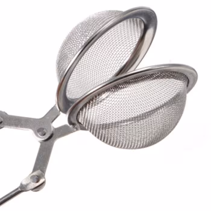 صافی چای و دمنوش استیل مدل انبری