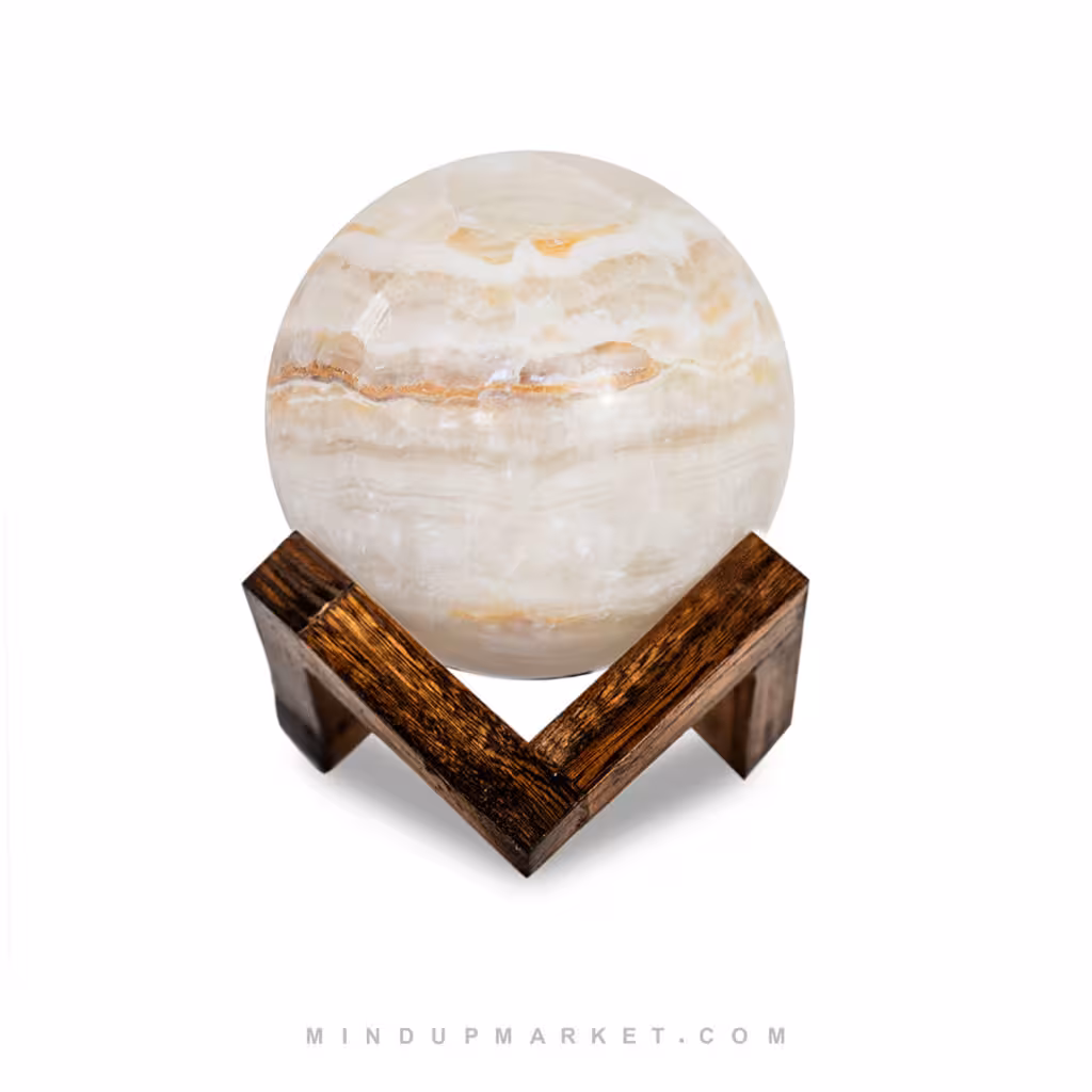 گوی مرمر چراغ خواب کد 50