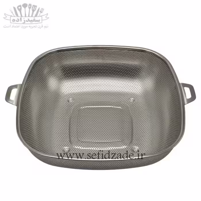 آبکش استیل پانچ مربعی سایز 40