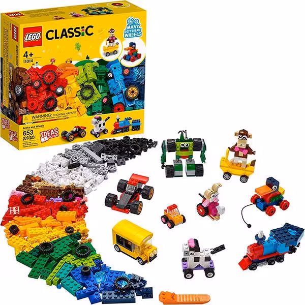 لگو Classic مدل Bricks and Wheels 11014