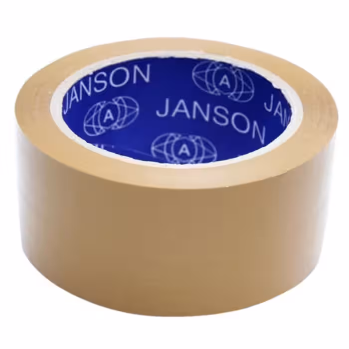 چسب پهن جانسون 5 قهوه ای  90 یارد 48 میکرون چسب جانسون قهوه ای خانه سلام