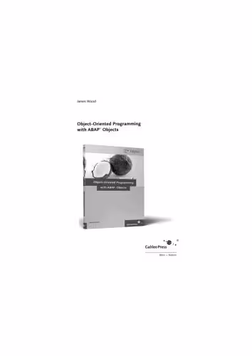 خرید و دانلود نسخه کامل کتاب Object-oriented programming with ABAP Objects