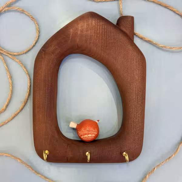 جاکلیدی تک مجسمه جوجه طرح پنج