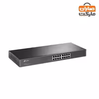 سوییچ 16 پورت مگابیتی و رکمونت تی پی-لینک مدل TL-SF1016