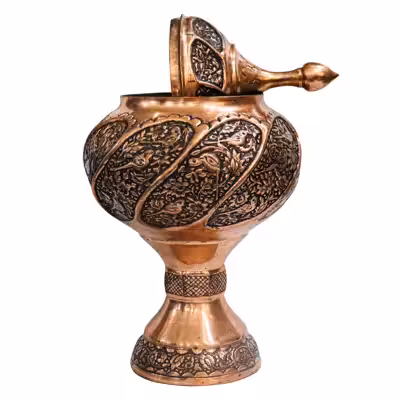 ست 3 تکه گزخوری و تنگ قلمزنی مدل استادکار