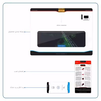 برچسب پوششی ماهوت مدل Jungle مناسب برای تبلت مایکروسافت Surface Pro 2 2013