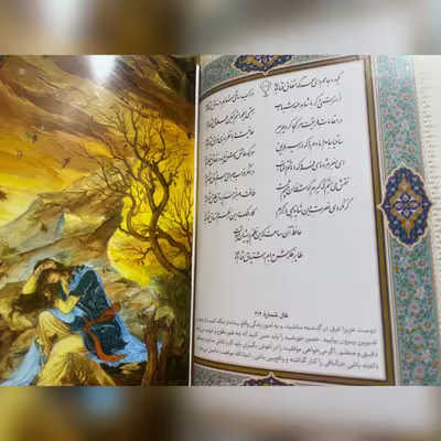 کتاب دیوان حافظ انتشارات پیام عدالت