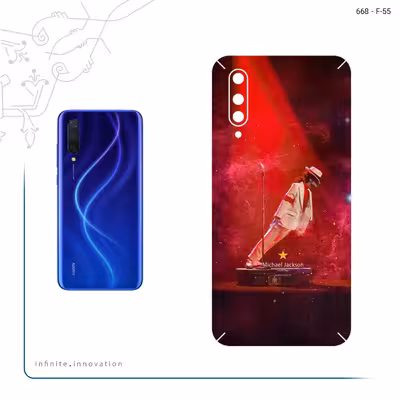 برچسب پوششی ماهوت مدل Michael Jackson مناسب برای گوشی موبایل شیائومی MI 9 Lite