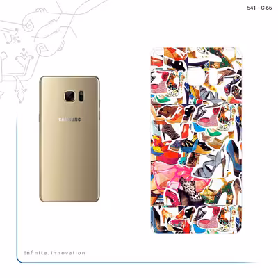 برچسب پوششی ماهوت مدل Collage of High heel Shoes مناسب برای گوشی موبایل سامسونگ Galaxy Note 7