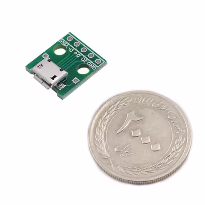 سوکت مادگی میکرو یو اس بی مدل Breakout board بسته 6 عددی