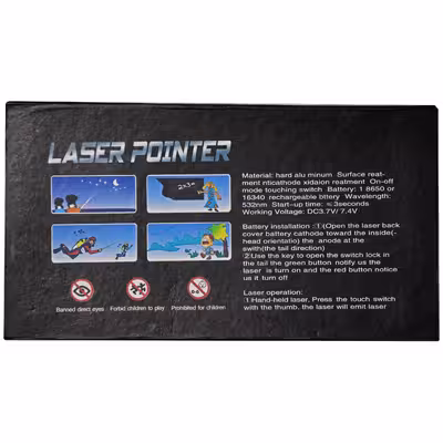 لیزر پوینتر اسمال سان مدل ZY-303 6in1