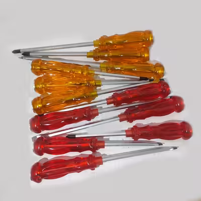 پیچ گوشتی ضربه خور تات مدل T-0 بسته 6 عددی