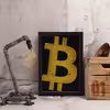 تابلو مدل Bitcoin بیت کوین M1405-b