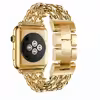 بند کروکودیل مدل C-Cartier مناسب برای اپل واچ سری 7 41 میلی متری