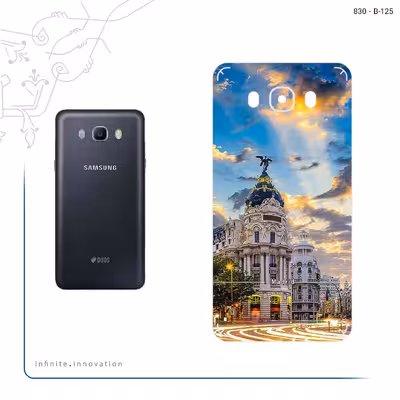 برچسب پوششی ماهوت مدل City of Madrid مناسب برای گوشی موبایل سامسونگ Galaxy J7 2016