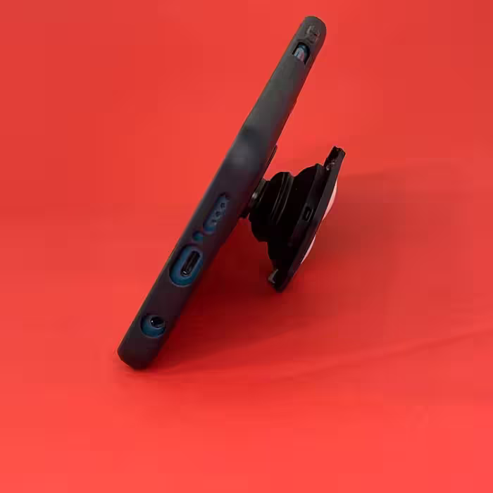 کاور مدل ip12pm مناسب برای گوشی موبایل اپل iPhone12 Pro Max به همراه پاپ سوکت