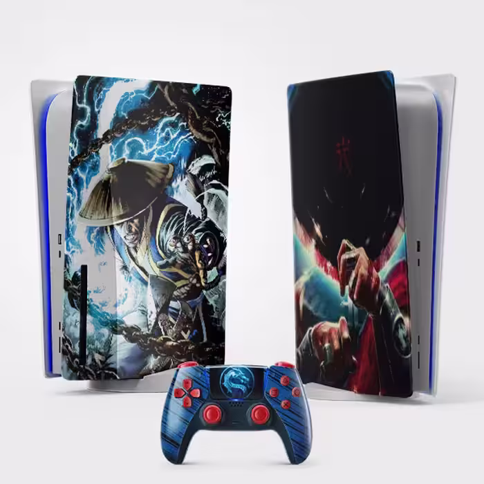 برچسب کنسول بازی پلی استیشن 5 مدل mortal kombat کد 5