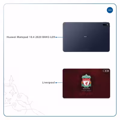 برچسب پوششی ماهوت مدل Liverpool مناسب برای تبلت هوآوی Matepad 10.4 2020 BAH3-L09