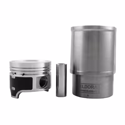 بوش و پیستون و رینگ الدورا کد 87120630 مناسب برای پژو 405 بسته 4 عددی