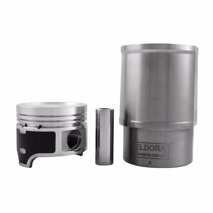 بوش و پیستون و رینگ الدورا کد 87120630 مناسب برای پژو 405 بسته 4 عددی