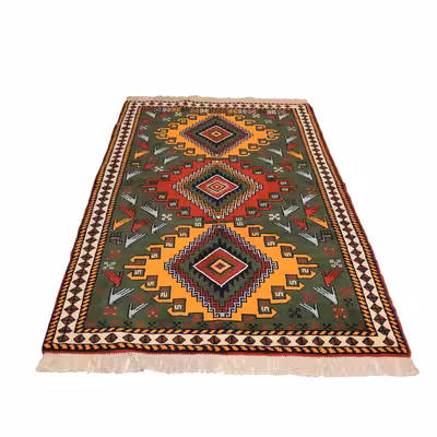 فرش دستباف دو و نیم متری مدل خراسان کد 4010832