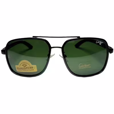 عینک آفتابی مردانه  مدل خلبانی مربعی