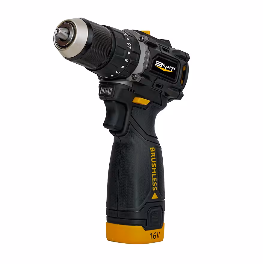 دریل پیچ‌گوشتی شارژی 16 ولت براشلس BYT مدل 1216-8