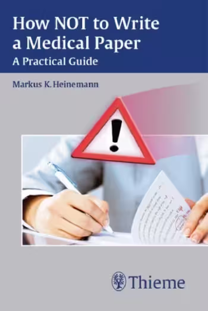 خرید و دانلود نسخه کامل کتاب How Not to Write A Medical Paper