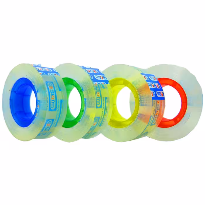 چسب نواری 36 یارد توپ رنگی استورم کد HL-147