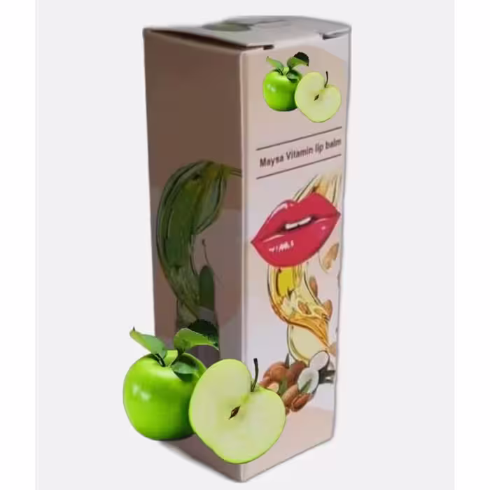 بالم لب ویتامینه طبیعی با طعم سیب موسسه پژوهشی طبی بازرگانی سیمرغ