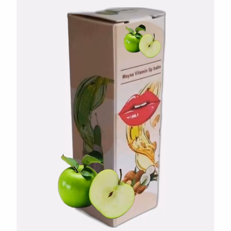 بالم لب ویتامینه طبیعی با طعم سیب موسسه پژوهشی طبی بازرگانی سیمرغ