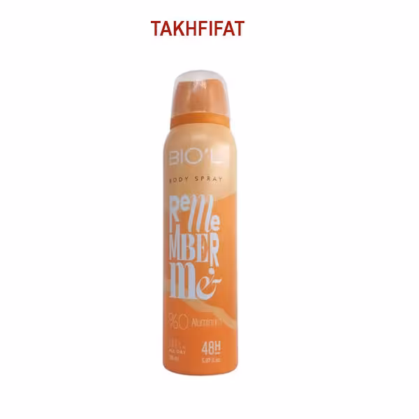 اسپری بدن زنانه مدل Remember Me حجم 150 میل بیول Biol Body Spray Remember Me For Women 150ml