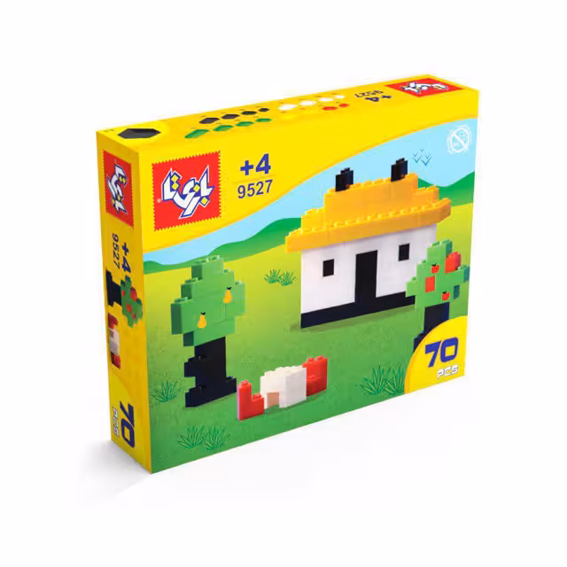 لگو بازی تا 70 قطعه ای