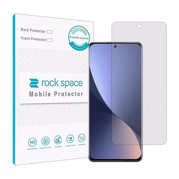 گلس شیائومی 12x مدل نانو هیدروژل مات برند راک اسپیس کد S