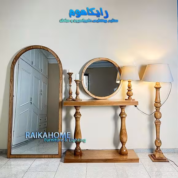 مجموعه کنسول و آینه قدی, آباژور مدل RSH305