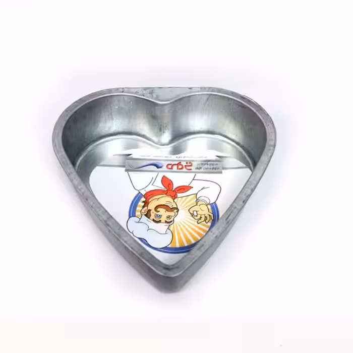 قالب کیک گالوانیزه قلب کوچک موج