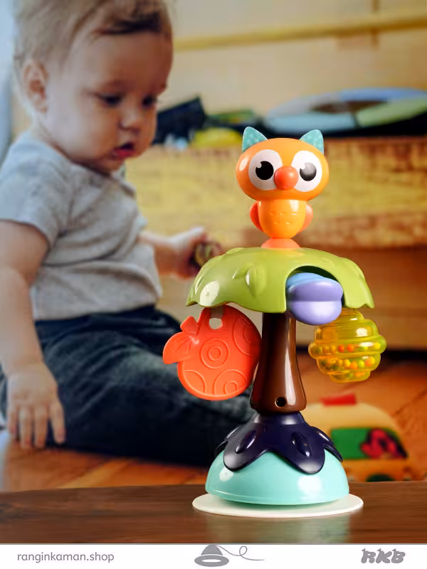 جغجغه جغد چشم قلمبه هالی تویز Owl eye rattle