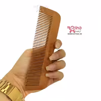 شانه چوبی برای مو دندانه ریز زنانه مردانه بچه گانه