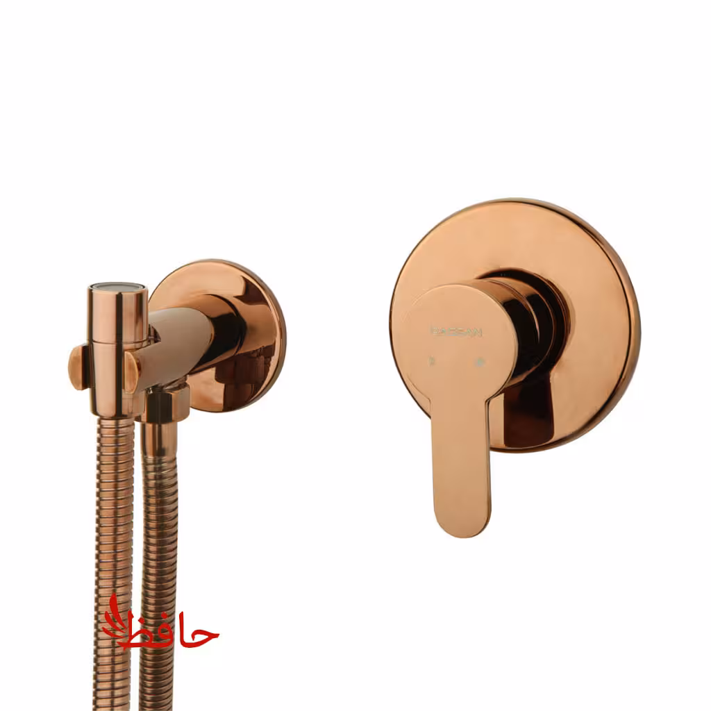 شیر توالت توکار راسان مدل ویوات تنسو رزگلد