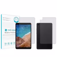 محافظ صفحه نمایش شفاف راک اسپیس مدل Hygel مناسب برای تبلت شیائومی Mi Pad 4 به همراه محافظ پشت تبلت