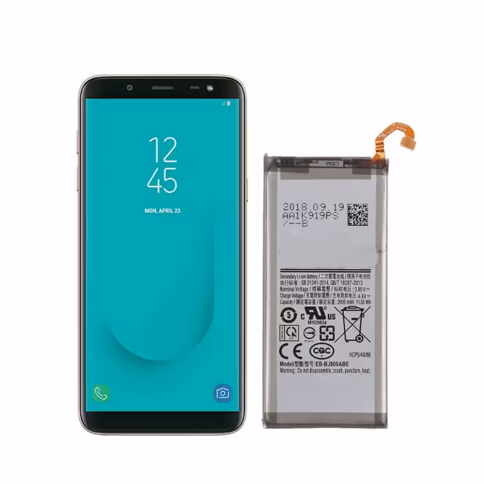 باتری اصلی سامسونگ Galaxy J8 2018 مدل EB-BJ800ABE ظرفیت 3800mAh