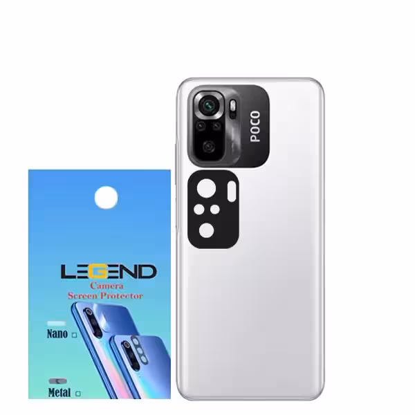 محافظ لنز دوربین قابدارمدل LEGEND مناسب موبایل شیائومی Poco M5s