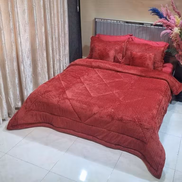 روتختی مخمل کرکره ای 8 تکه