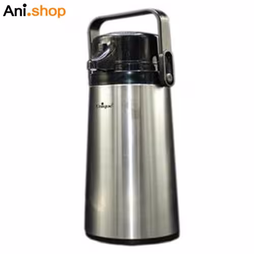 فلاسک 2 لیتر پمپی شیشه دار مدل UN-1820 کد 158