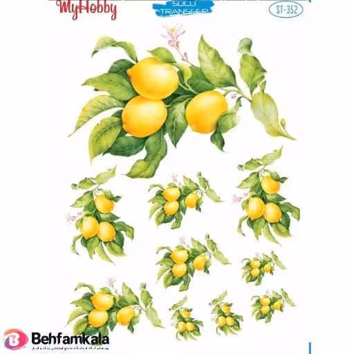 ترانسفر آبی My Hobby کد 352